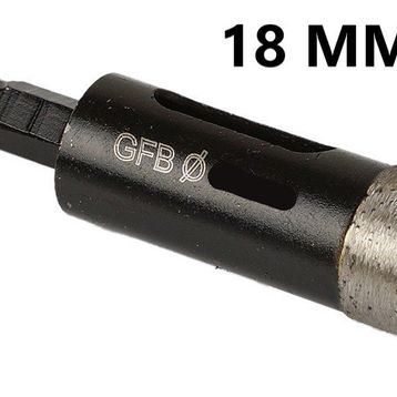 GFB Hex 18 mm Mermer-Granit Delme Panç