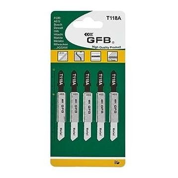 GFB T 118-A 5'li Paket Metal Dekupaj Ağızı