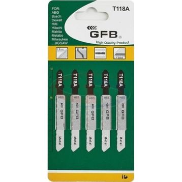 GFB T 118-A 5'li Paket Metal Dekupaj Ağızı