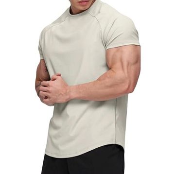 Ghassy Co. Running Taş Sports Reglan Oval Kesim Penye Erkek T-shirt