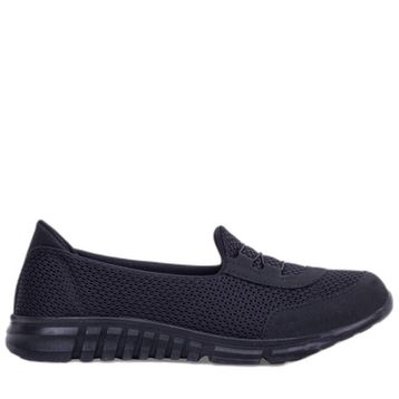 Ghattix 04 Siyah Yumuşak Tabanlı Kadın Günlük Sneaker Ayakkabı