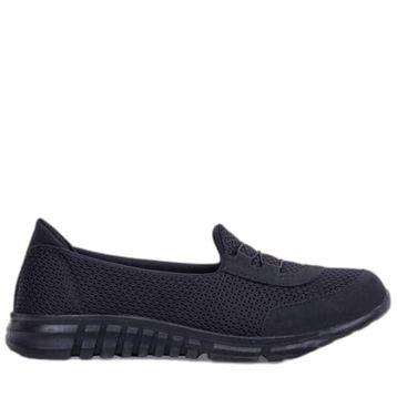 Ghattix 04 Siyah Yumuşak Tabanlı Kadın Günlük Sneaker Ayakkabı