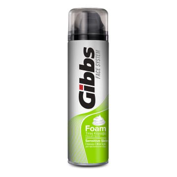 Gibbs Sensitive 200 ml Tıraş Köpüğü