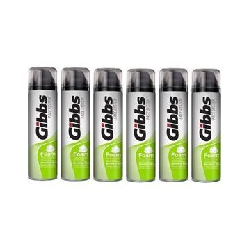 Gibbs Sensitive 6x200 ml Traş Köpüğü