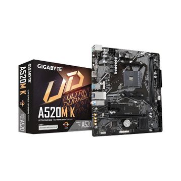 Gigabyte A520M-K AMD AM4 DDR4 Micro ATX Anakart