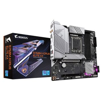 Gigabyte B760M Aorus Elite AX Intel LGA 1700 DDR5 Micro ATX Anakart