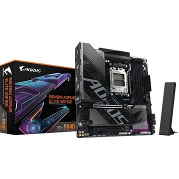 Gigabyte B840M Aorus Elite WIFI6E AMD AM5 DDR5 Micro ATX Anakart