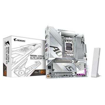 Gigabyte B850M Aorus Elite WIFI6E ICE AMD AM5 DDR5 Micro ATX Anakart