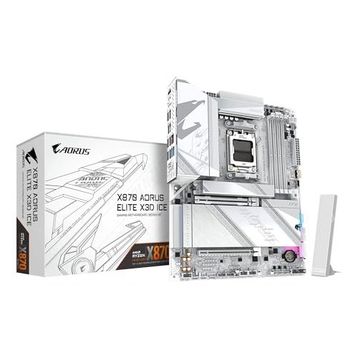 Gigabyte X870E Aorus Elite X3D ICE WIFI7 AMD AM5 DDR5 ATX Anakart