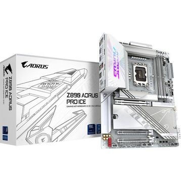 Gigabyte Z890 Aorus Pro Ice WiFi7 Intel LGA1851 DDR5 ATX Gaming Anakart