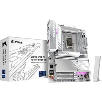 Gigabyte Z890M Aorus Elite WIFI7 Ice Intel LGA1851 DDR5 Micro ATX Anakart