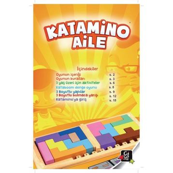 Gigamic Katamino Aile 3-99 Yaş Akıl Zeka Oyunu