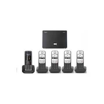 Gigaset C550-A690 Analog ve IP 5 Dahili Dect Telsiz Kablosuz Telefon Santrali
