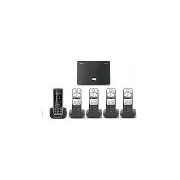 Gigaset C550-A690 Analog ve IP 5 Dahili Dect Telsiz Kablosuz Telefon Santrali