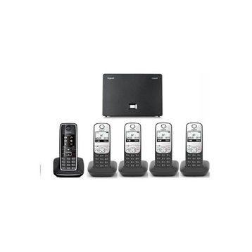 Gigaset C550-A690 Analog ve IP 5 Dahili Dect Telsiz Kablosuz Telefon Santrali
