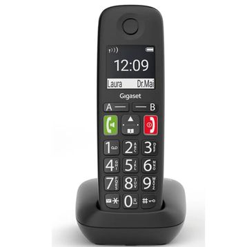 Gigaset E290 Siyah Geniş Ekran Telsiz Telefon