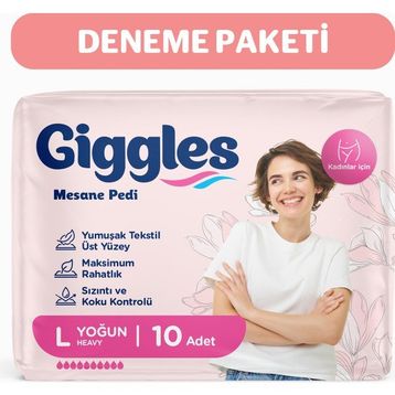 Giggles 10 Adet Large Kadın Mesane Pedi