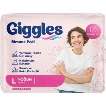 Giggles 10 Adet Large Kadın Mesane Pedi