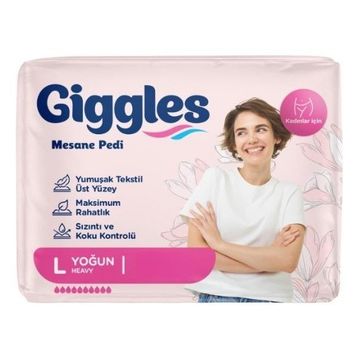 Giggles 10 Adet Large Kadın Mesane Pedi