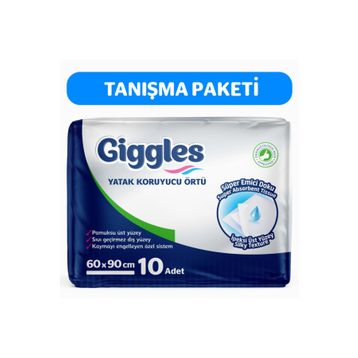 Giggles 10'lu 60x90 Yatak Koruyucu Örtü