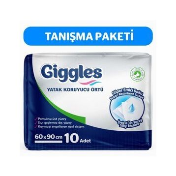 Giggles 10'lu 60x90 Yatak Koruyucu Örtü