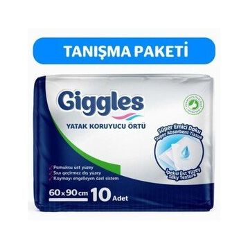 Giggles 10'lu 60x90 Yatak Koruyucu Örtü