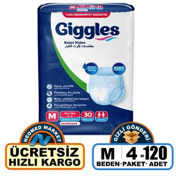 Giggles 120 Adet M Emici Külot