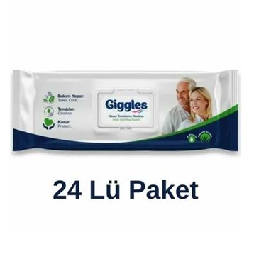 Giggles 1200 Adet Perine ve Vücut Temizleme Havlusu