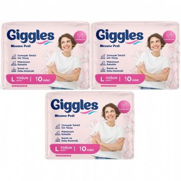 Giggles 30 Adet Large Yoğun Kadın Mesane Pedi