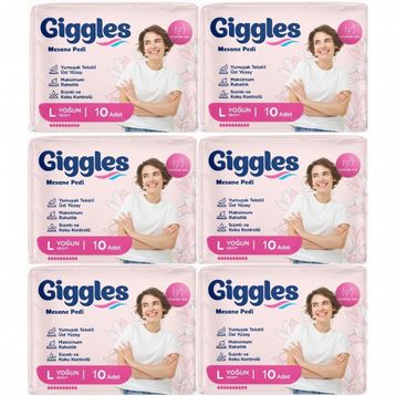 Giggles 60 Adet Large Kadın Mesane Pedi