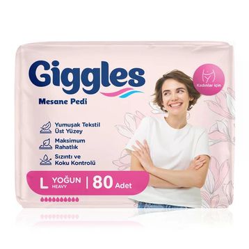 Giggles 80 Adet L Kadın Mesane Pedi
