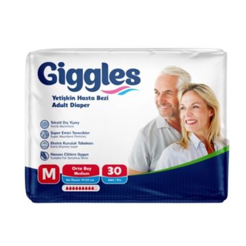 Giggles 85x125 cm Medium 30'lu Hasta Bezi