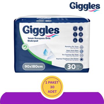 Giggles 90x180 cm 30 Adet Yatak Koruyucu Örtü