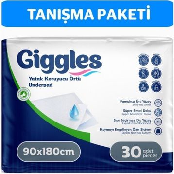 Giggles 90x180 cm 30 Adet Yatak Koruyucu Örtü