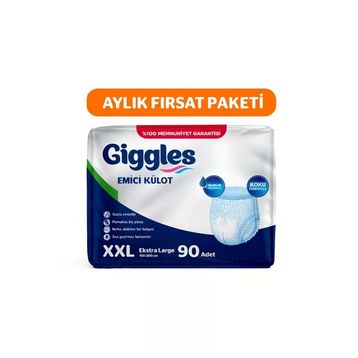 Giggles Emici Külot Extra Extra Large XXL 90 Adet Hasta Bezi