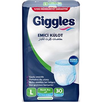 Giggles Külotlu Yetişkin Large 30 Adet Hasta Bezi