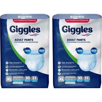 Giggles Külotlu Yetişkin XLarge 60 Adet Hasta Bezi
