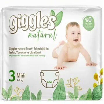 Giggles Natural No:3 Bebek Bezi