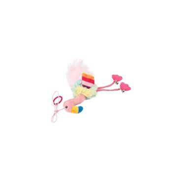 Gigwi 20 cm Flamingo Parmak Oltası Kedi Oyuncağı