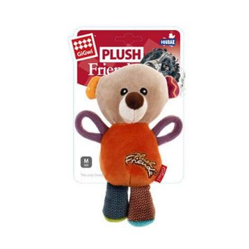 GiGwi 6283 Plush Friendz Sesli Ayı Peluş Köpek Oyuncağı