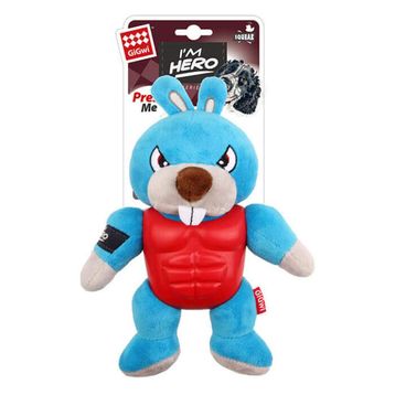 Gigwi 8089 Sesli Süper Kahraman Tavşan Peluş Oyuncak