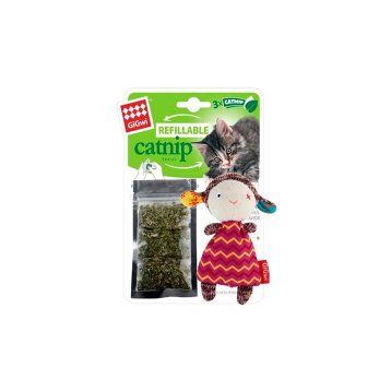 Gigwi Catnip Hazneli Kuzu 12 cm Kedi Oyuncağı