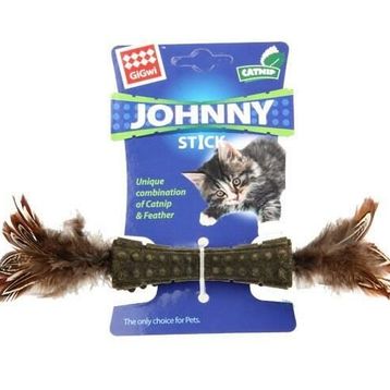 Gigwi Johnny Stick Catnipli Doğal Kahverengi Kedi Oyuncağı