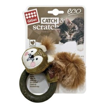 Gigwi Peluş Sincap 11 cm Kedi Oyuncağı