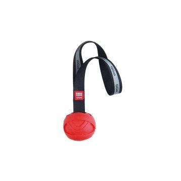 Gigwi Tutmalı Kauçuk Top 8x30 cm Kırmızı Köpek Eğitim Oyuncağı