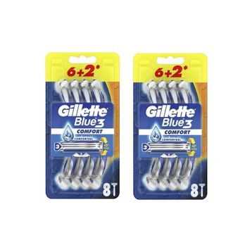 Gillette Blue3 Comfort 2 Adet 8'li Tıraş Bıçağı