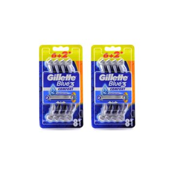 Gillette Blue3 Comfort 2 Adet 8'li Tıraş Bıçağı