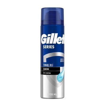 Gillette Cleansing With Chorcoal 200 ml Tıraş Jeli