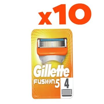 Gillette Fusion 10x4 lü Yedek Tıraş Bıçağı