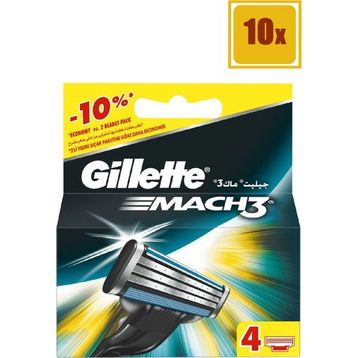 Gillette Mach-3 Yedek 10'lu Tıraş Bıçağı